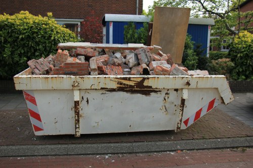 Residents participating in waste recycling in Tufnell Park