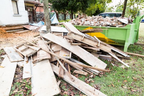 Commercial skip placed in Tufnell Park for business waste disposal