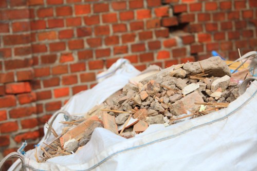 Professional team handling office clearance in a Tufnell Park office