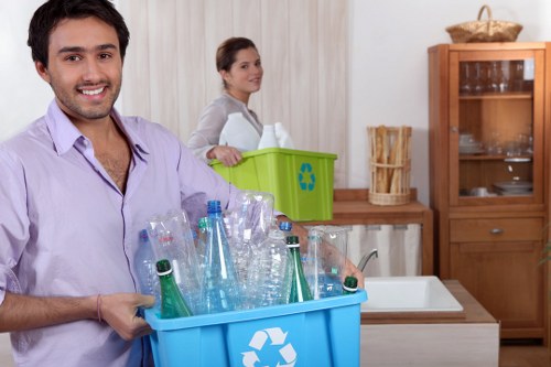 Eco-friendly office clearance practices being implemented