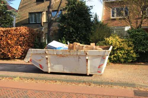 Waste removal process at a residential property